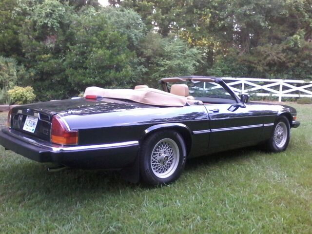 1989 Black Jaguar XJS Convertible