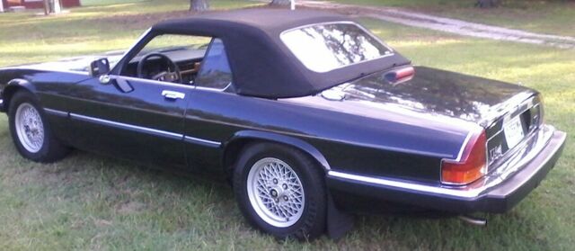 1989 Black Jaguar XJS Convertible