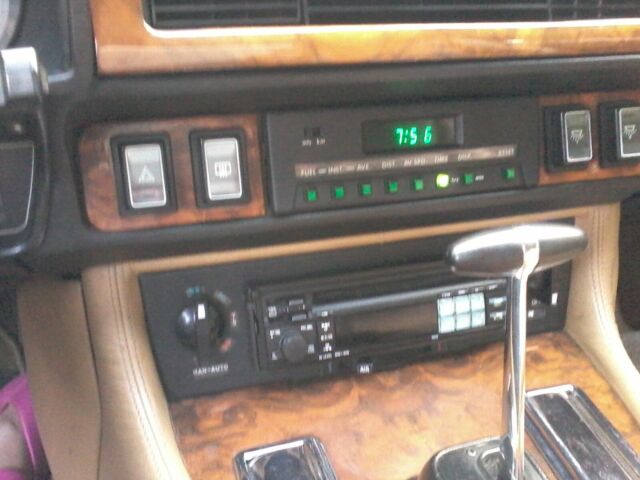 1989 Black Jaguar XJS Convertible