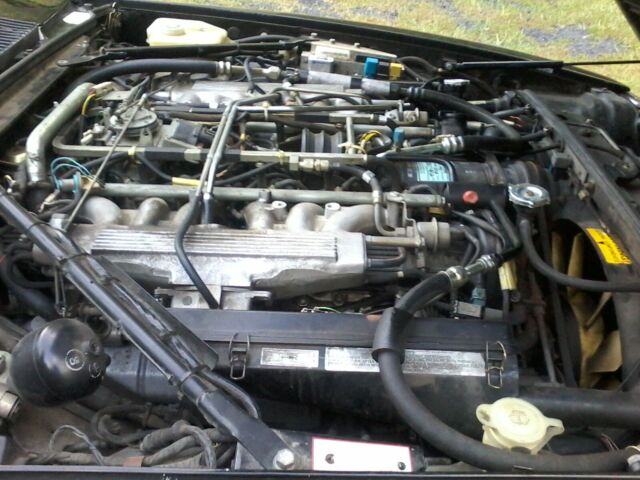 1989 Black Jaguar XJS Convertible