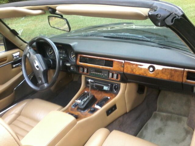 1989 Black Jaguar XJS Convertible