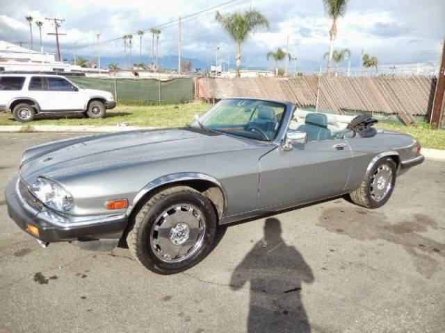 1989 Blue Jaguar XJS CONVERTIBLE