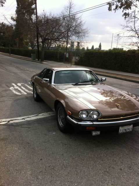 1989 Gold Jaguar XJS Coupe