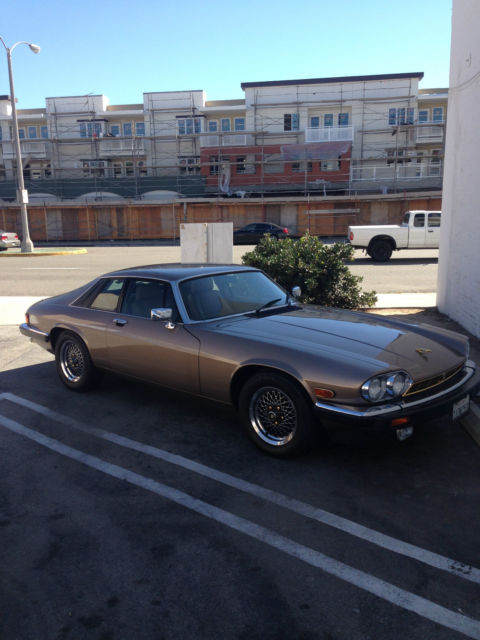 1989 Gold Jaguar XJS Coupe