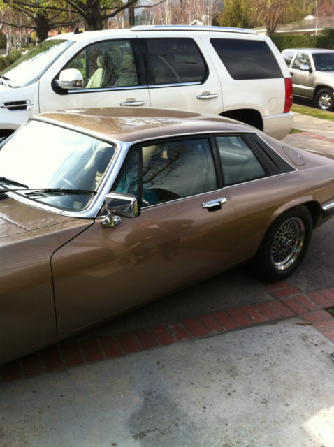 1989 Gold Jaguar XJS Coupe