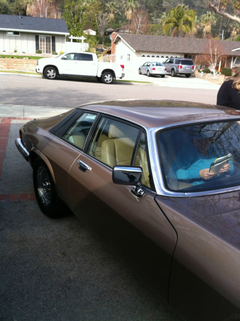 1989 Gold Jaguar XJS Coupe