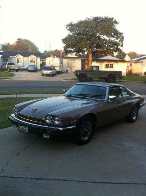 1989 Gold Jaguar XJS Coupe
