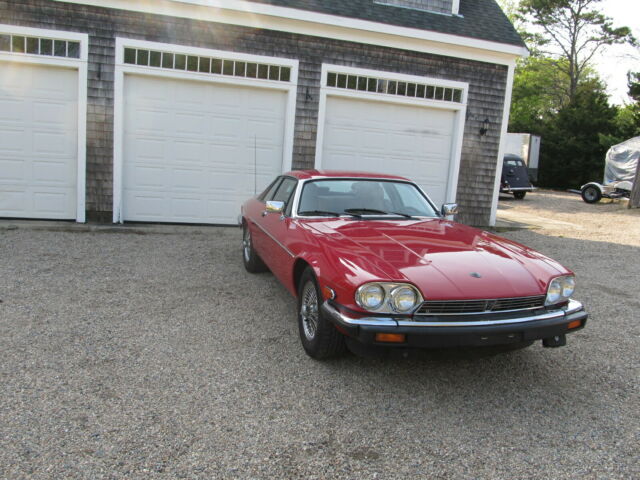 1989 Red Jaguar XJS Coupe