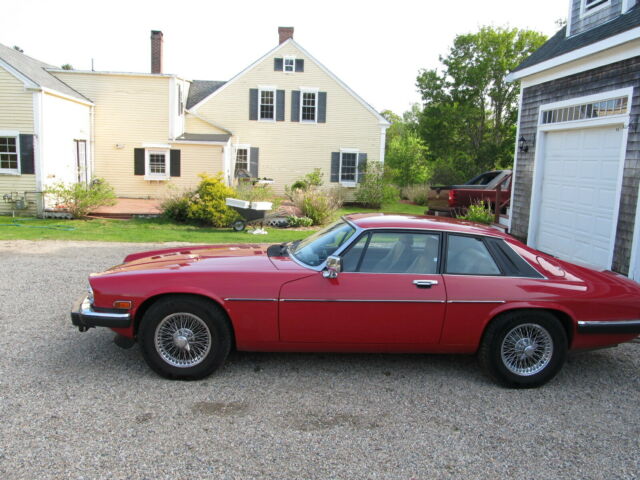 1989 Red Jaguar XJS Coupe
