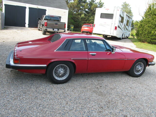 1989 Red Jaguar XJS Coupe