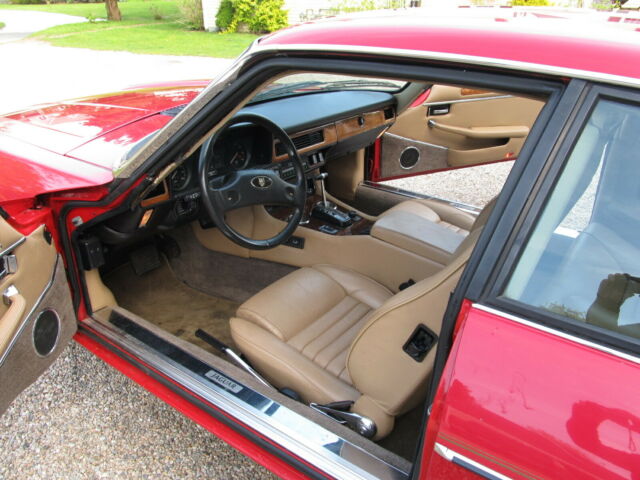 1989 Red Jaguar XJS Coupe