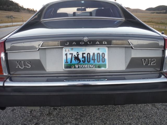 1989 Gray Jaguar XJS Coupe