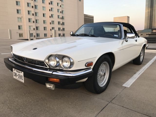1989 White Jaguar XJS Coupe