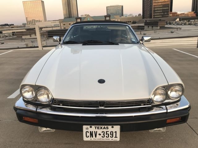 1989 White Jaguar XJS Coupe