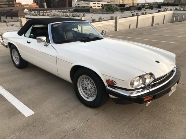 1989 White Jaguar XJS Coupe