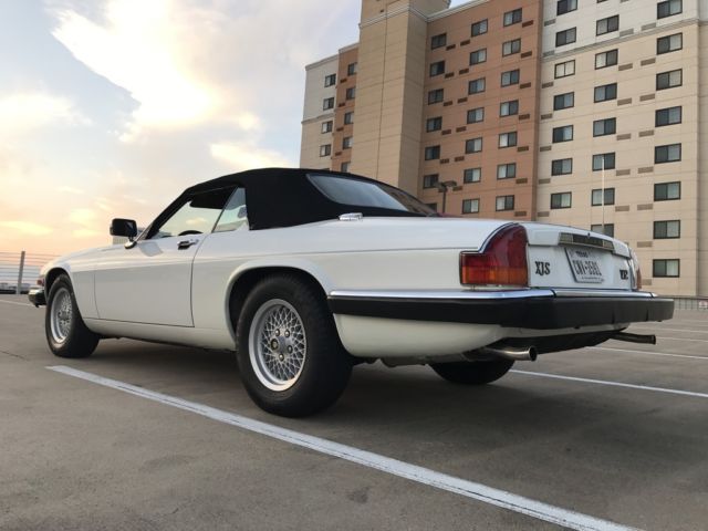 1989 White Jaguar XJS Coupe