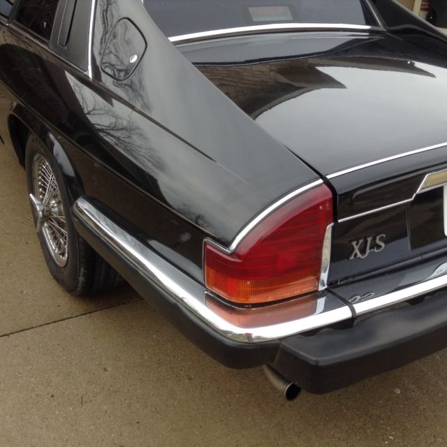 1989 Black Jaguar XJS Coupe