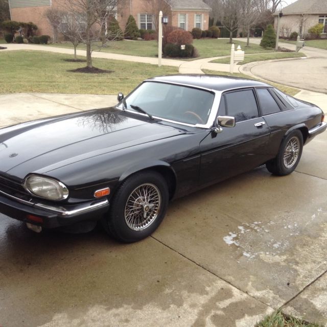 1989 Black Jaguar XJS Coupe