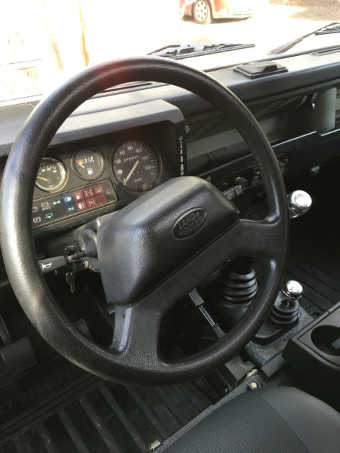 1989 Blue Land Rover Defender