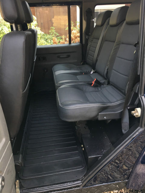 1989 Blue Land Rover Defender