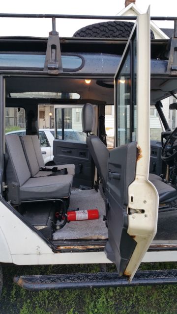 1980 Black Land Rover Defender SUV