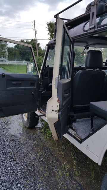 1980 Black Land Rover Defender SUV