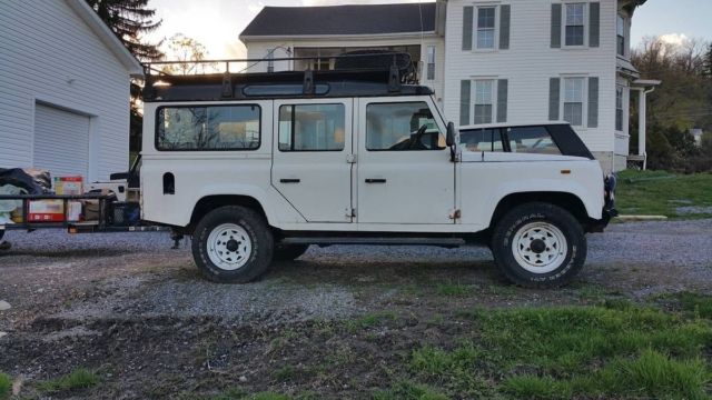 1980 Black Land Rover Defender SUV