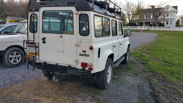 1980 Black Land Rover Defender SUV