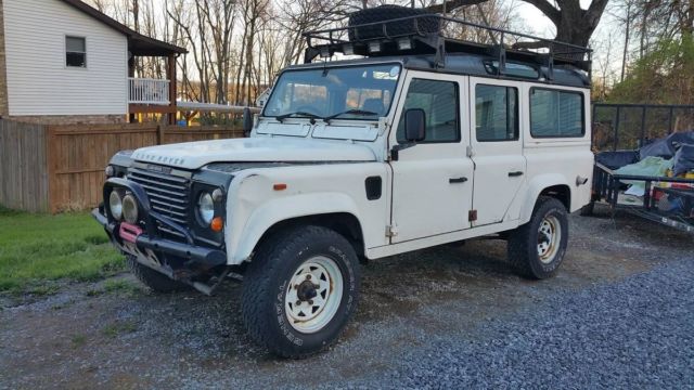 1980 Black Land Rover Defender SUV