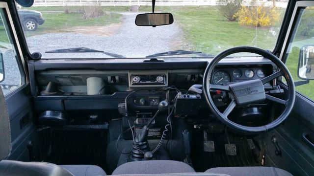 1980 Black Land Rover Defender SUV