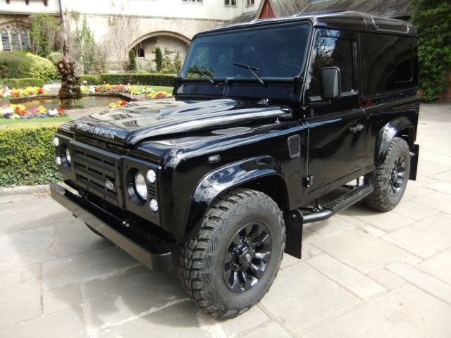1980 Black Land Rover Defender