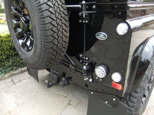 1980 Black Land Rover Defender