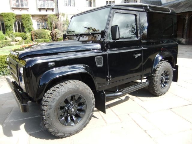 1980 Black Land Rover Defender