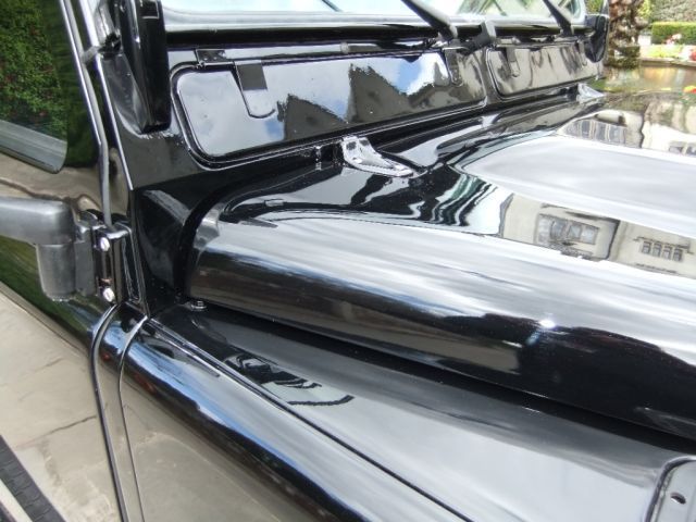 1980 Black Land Rover Defender