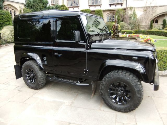 1980 Black Land Rover Defender