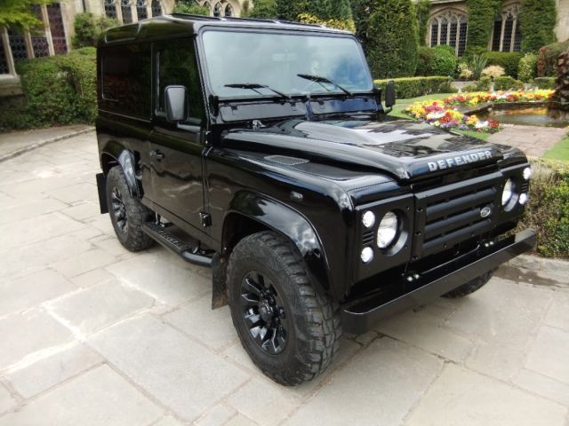 1980 Black Land Rover Defender