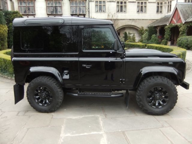 1980 Black Land Rover Defender