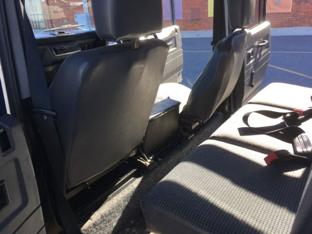 1989 Blue Land Rover Defender SUV