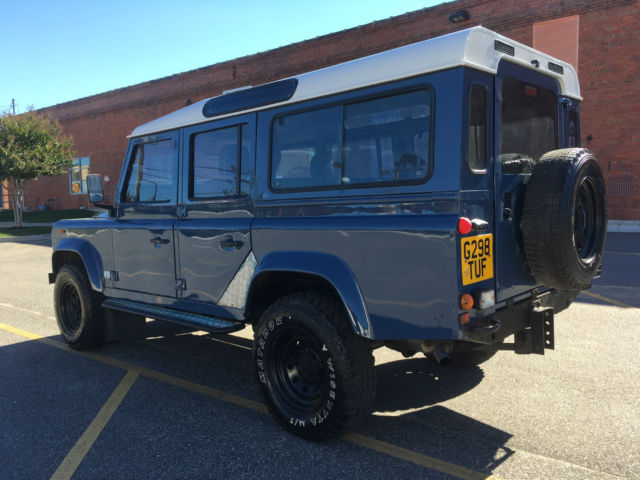 1989 Blue Land Rover Defender SUV