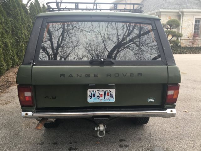 1989 White Land Rover Range Rover SUV