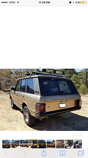 1989 Savannah Beige Land Rover Range Rover