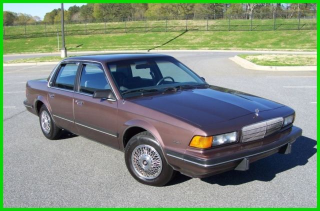 1989 Tan Buick Century Sedan