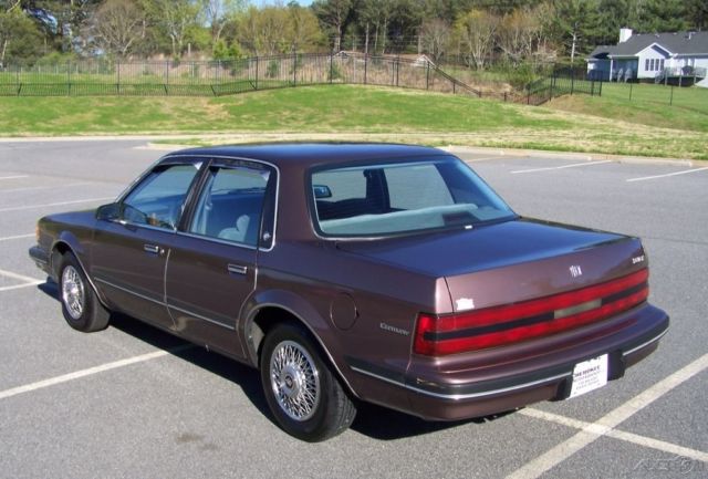1989 Tan Buick Century Sedan