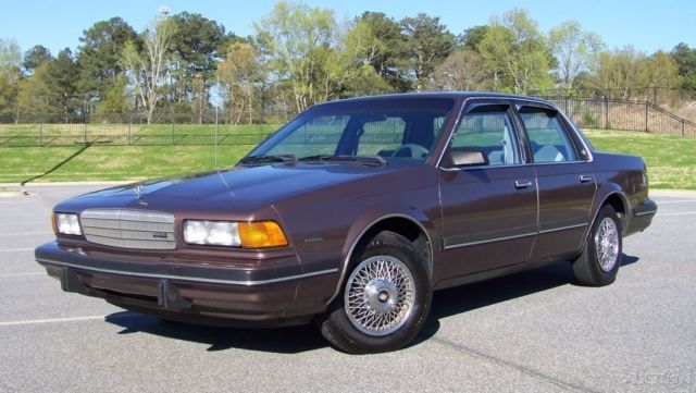 1989 Tan Buick Century Sedan