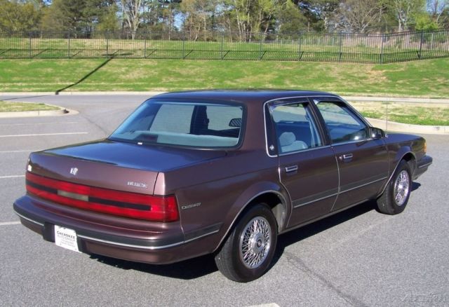 1989 Tan Buick Century Sedan