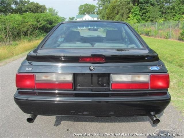1989 Black Ford Mustang Hatchback