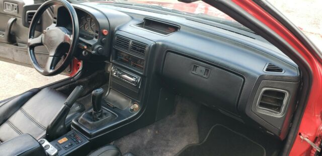 1989 Red Mazda RX-7 Convertible