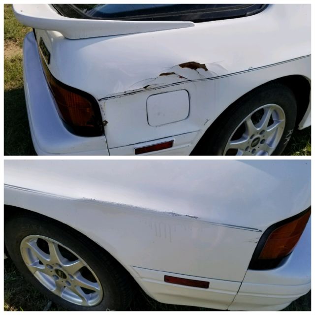 1989 White Mazda RX-7 Coupe