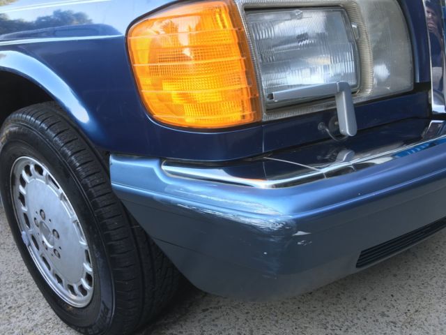 1989 SMOKE SILVER METALLIC (702U) Mercedes-Benz 420 SEL Sedan