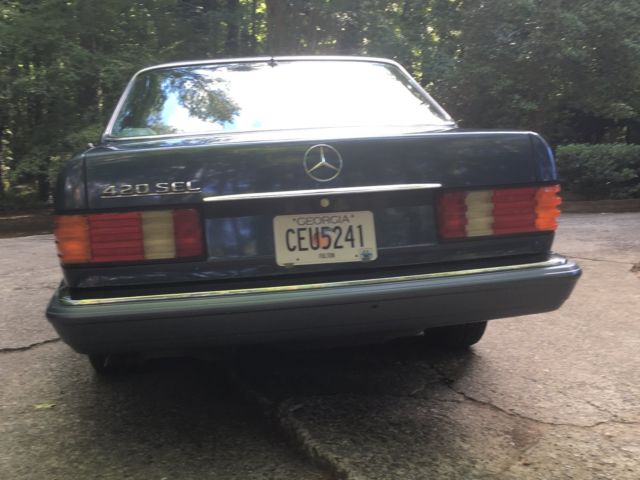 1989 SMOKE SILVER METALLIC (702U) Mercedes-Benz 420 SEL Sedan